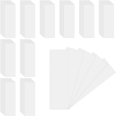 Dailygoods- Testpapier 100 Stuks - Parfum Tester Strips - Essentiële Oliën Testers - Wit Papier - Geurtest - Nauwkeurige Bemonstering - Geurteststrips