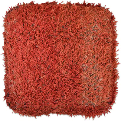 Poufs&Pillows Marokkaans vloerkussen - Bohemian kussen - handgeweven unieke poef uit natuurlijke materialen - Gevuld geleverd k1614