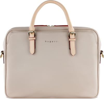 bugatti Business tas Laptoptas met laptopvak Ella Business Bag Beige