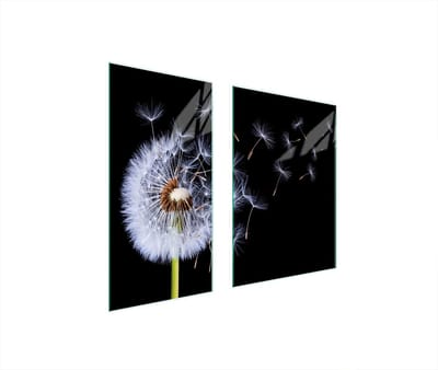 TMK ArtDeko - Snijplank - Kwiat - Glas - 75x52 cm