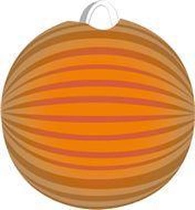 Oranje lampion