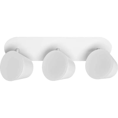 OSRAM LED 3-spots badkamer wand-/plafondlamp met Click-CCT in wit van aluminium, kleurtemperatuur instelbaar via wandschakelaar, IP44 beschermingsgraad, opbouwlamp voor binnengebruik