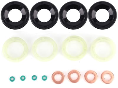 Sealing Ring O Ring Set voor Diesel Injectoren, Vervangende Dichtingen voor Citroen Berlingo, C2, C3, C4, O-Ring Assortiment