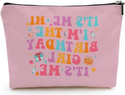 Cosmetica Tas voor Muziekliefhebbers - Makeup Bag voor Concerten en Festivals, Ideaal Cadeau voor Muziekfans, Multicolor
