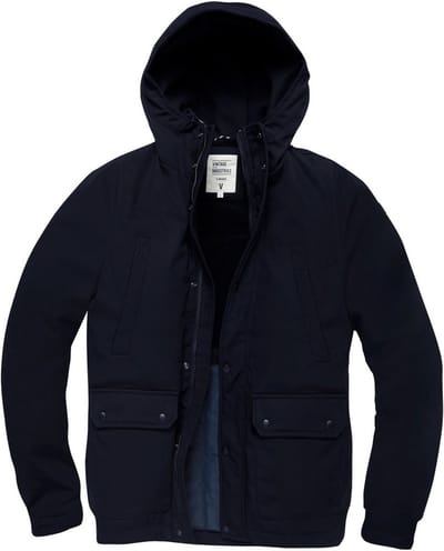 Vintage Industries Ledger parka deep blue S
