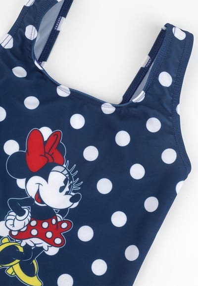 Zwempak voor Meisjes Minnie Mouse Donkerblauw