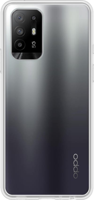 Hoes - Geschikt voor OPPO A94 5G - Sterk & Shockproof - Hoesje Cover - Siliconen Case - Transparant