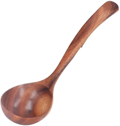 Dailygoods- Soeplepel Houten - Pollepel - Keuken Lepels - Kookgerei - Antiaanbaklaag - Lange Steel - Keukenlepel