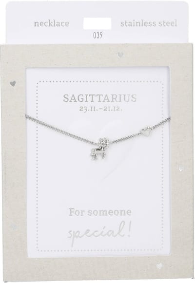 Depesche - Ketting "Heart of Gold" - mot. 039 - Sagittarius