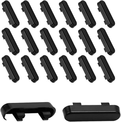 20 Stuks Weep Vent Covers, Vervangende Afvoer Caps, Plastic Raam Sponning Covers voor Dubbel Glas, Ideaal voor Doe-Het-Zelf Onderhoud