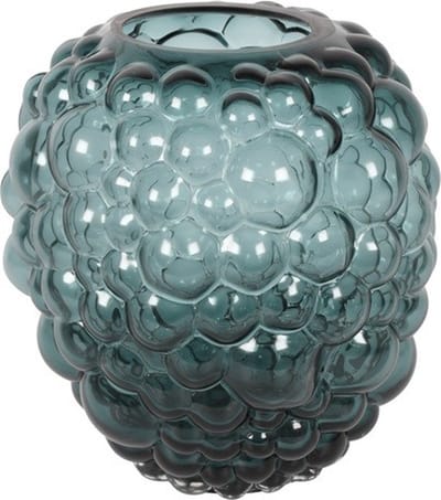 Countryfield Vaas Royal-Julie glas L28B28H30,5CM blauw