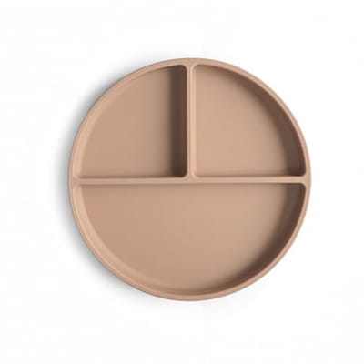 Gedeelde Siliconen Kinderplaat met Antislip Zuignap - Veilig, Duurzaam en Vaatwasmachinebestendig