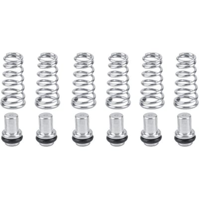 6 stuks Vervangingen Universele Poppet Ventielveer Bieronderdelen Past op Ball & Pin Lock Stijl Fustpost white