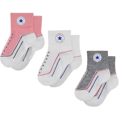 Baby sokken Converse CHN Striated QTR (x3)