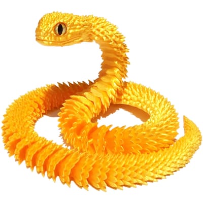 3D Geprinte Slang Beweegbare Gewrichten Simulatie Slang Figuur Creatief Huis Kantoor Bureau Ornament 2025 Nieuwjaarsgeschenken Ambachten Cadeau 30cm