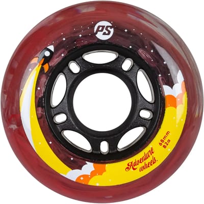 Powerslide Adventure 72 Schaatswielen 4 Eenheden Goud 72 mm / 82A