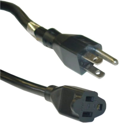 Verlengsnoer - Stroomkabel Adapter - Apparaten Aansluiten - Zware Kwaliteit - 3 meter - Zwart