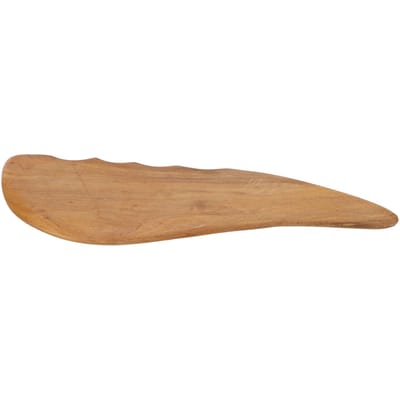 Houten Gua Sha Bord Sikkelvorm Gezicht Hele Lichaam Punt Massage Schrapbord Vetverlies Vormgeven Gua beige
