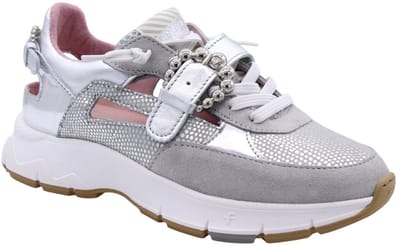 Floris Van Bommel - Schoenen - Zilver - Vrouwen - Maat 40 -