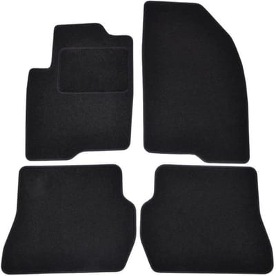 Vloermatten - Mazda - 2 - Zwart velours - 4 stuks - Nauwkeurige pasvorm