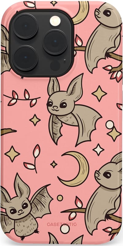 Casetastic Hoesje Geschikt voor Apple iPhone 14 Pro Magsafe - Stijlvolle Beschermende Duo-layer Case - Nachtelijke vlucht