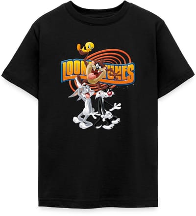 Looney Tunes Bugs Taz Tweety Sylvester T-Shirt Tiener