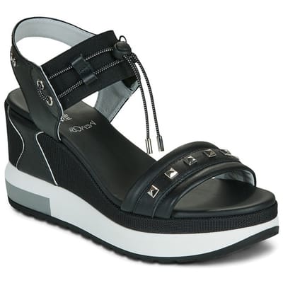 Sandalen met sleehak NeroGiardini E616051D-100