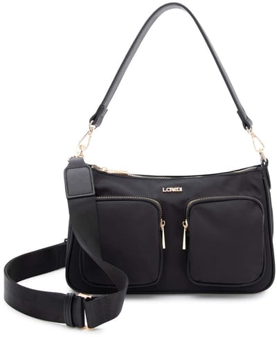 L.CREDI schoudertas Penelope Crossbody Bag Black zwart