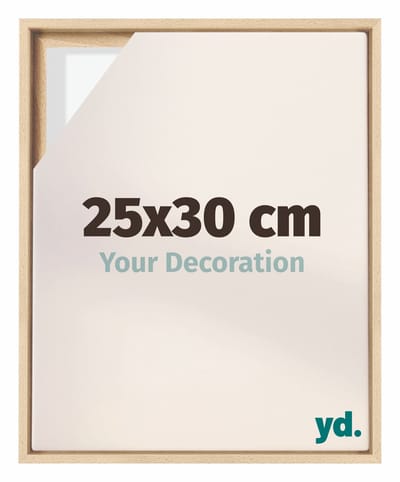 Your Decoration - Baklijst 25x30 cm - Wit Mat - Baklijst voor Canvas - MDF - Lyon