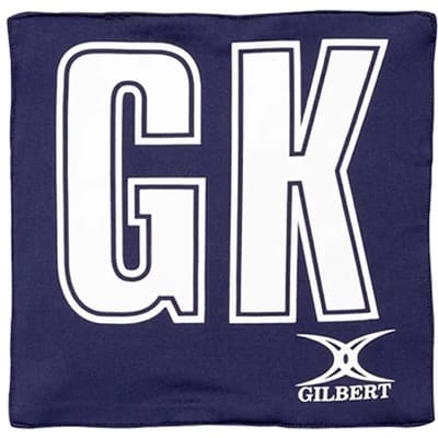 Gilbert Netball Patch Pro Bibs - One Size - Navy / Wit