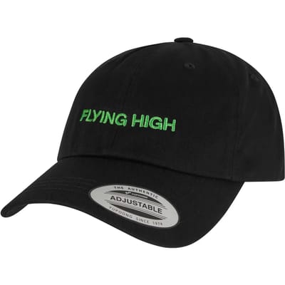 Mister Tee Upscale - Upscale Flying High Dad Cap Pet - Zwart