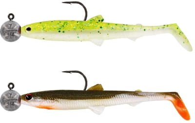 Westin Bullteez 9.5cm R n R 7g - Haak 4/0 (2 pcs) - Kleur : Dark Water Mix 5