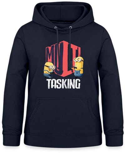Minions Dave En Kevin Multitasking Hoodie Dames