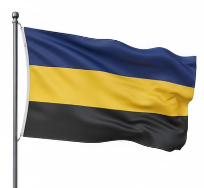 Trasal - vlag Gelderland - gelderse vlag - 150x90cm