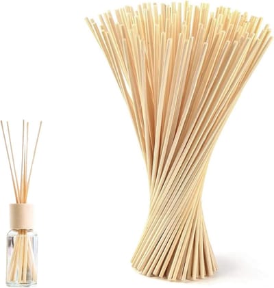 50 Stuks Geurstaafjes 20 cm voor Aromatherapie, Essentiële Olie en Diffuser Vervangingen voor Thuis en Kantoor