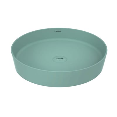 Creavit Loop Opbouw Waskom – 45 cm – Nijl Groen