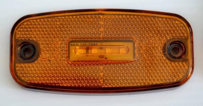 Zijmarkeringslichten Oranje - LED Verlichting Set - Voertuig Veiligheid - 6 Stuks 4 LEDs - 12V 24V - Amber