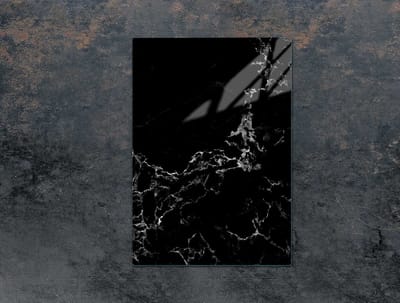 TMK ArtDeko Serie - Snijplank van Glas - 35x52 cm - Marmereffect