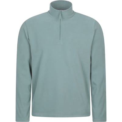 Mountain Warehouse Heren Camber II Half Zip Fleece (Groen)