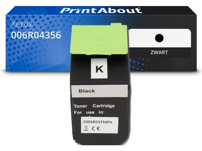 PrintAbout huismerk Toner 006R04356 Zwart Geschikt voor Xerox