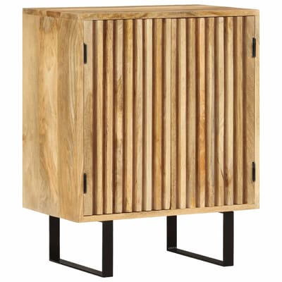 vidaXL - Dressoir - met - 2 - deuren - 55x35x70 - cm - massief - mangohout