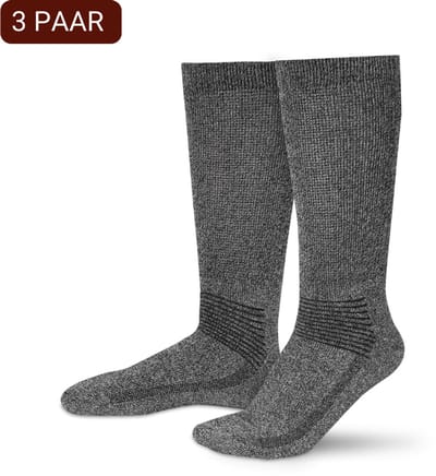 Sukats® 3 Paar Thermosokken - Werksokken - Thermo Werksokken - Maat 35-38 - Dames - Thermo Werk Kousen