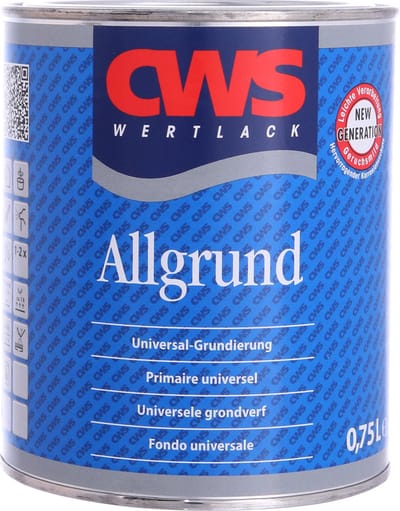 CWS All-Grund Multiprimer - Zwart 2,5 liter