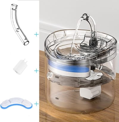 8 Stuks Vervangfilters voor Kattenfonteinen - Hoogwaardige Waterfilters voor Dieren, Verbetert Waterkwaliteit en Gezondheid