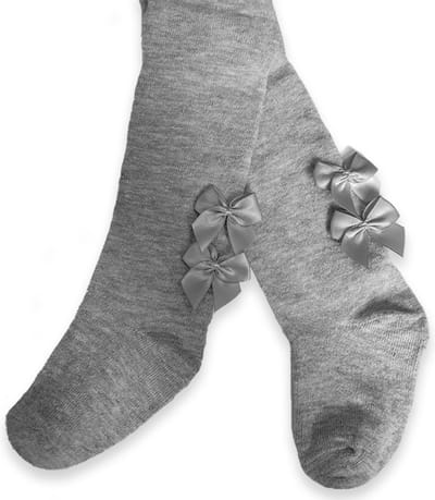iN ControL baby maillot - Satijnen Strikjes - LIGHT GREY - 50/56