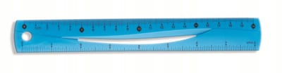 Tetis Flexibele Liniaal BL020 - 20cm, Kleurenmix