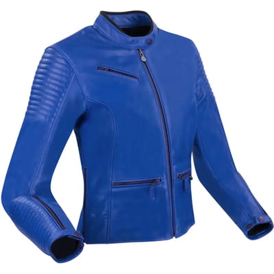Leren motorjack voor vrouwen Segura Curve
