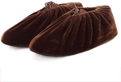 WiseGoods Premium Overschoenen Schoenovertrek - Stevige Schoenbeschermers - Herbruikbare Stoffen Schoenovertrekken - Bruin