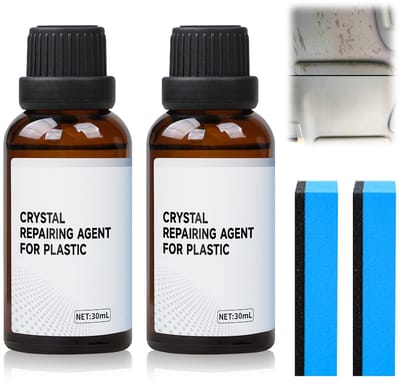 Cosensi- Plastic Cleaner - 2 Stuks - Diepe Reiniging - Bescherming Binnenkant - Langdurige Bescherming - Kristallijne Coating - Verwijdert Vuil en Oxidatie - Cockpitreiniger