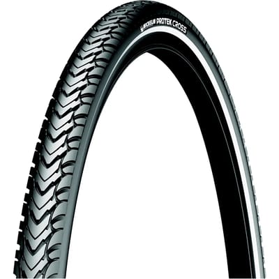 Michelin Protek Cross 700c X 47 Stevige Urbanband Zwart 700C x 47